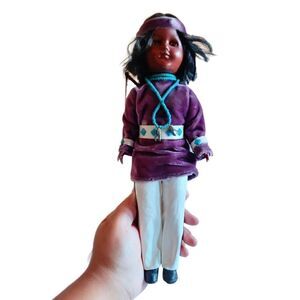 Carlson Doll Vintage Native American Navajo Chief